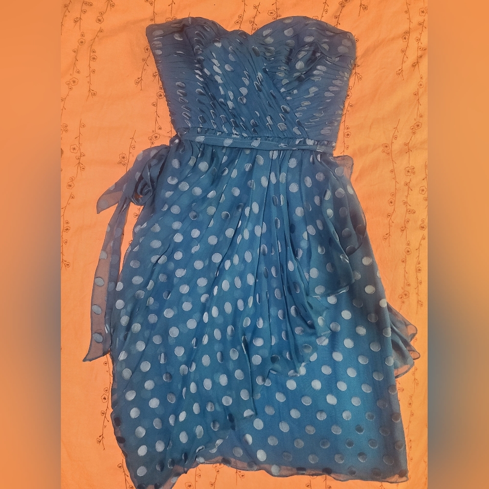 Rebecca Taylor Silk Polkadot dress